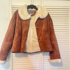 Buffalo Fleece Brown Faux Fur Jacket
